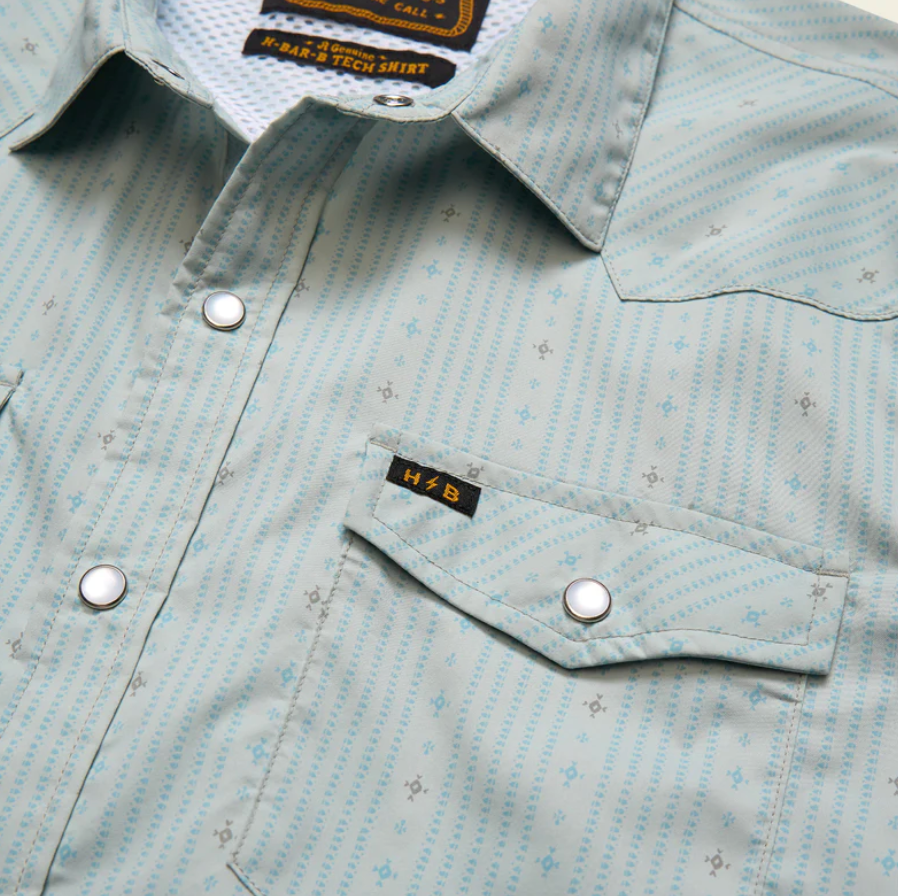 Howler Brothers H Bar B Tech Long Sleeve, Supernova Stripe