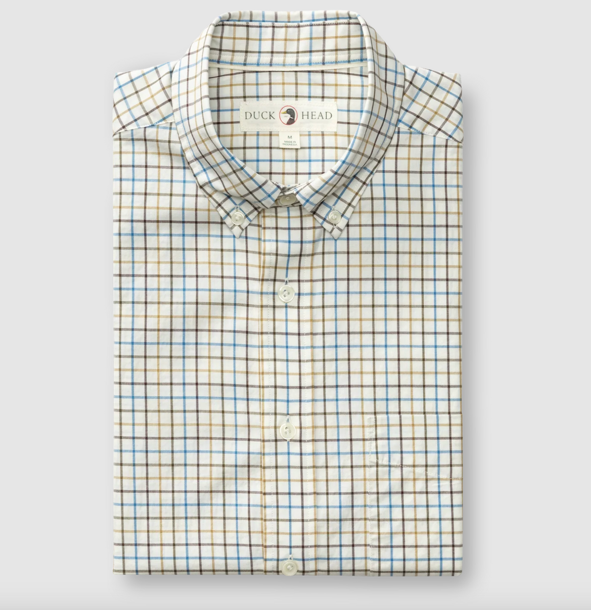 Cotton Twill Sport Shirt, Wheatfield