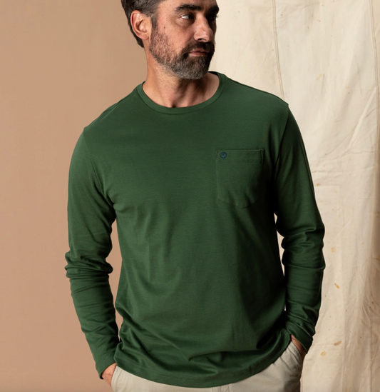 Tindale Pima Cotton Jersey T-Shirt, Pine Grove