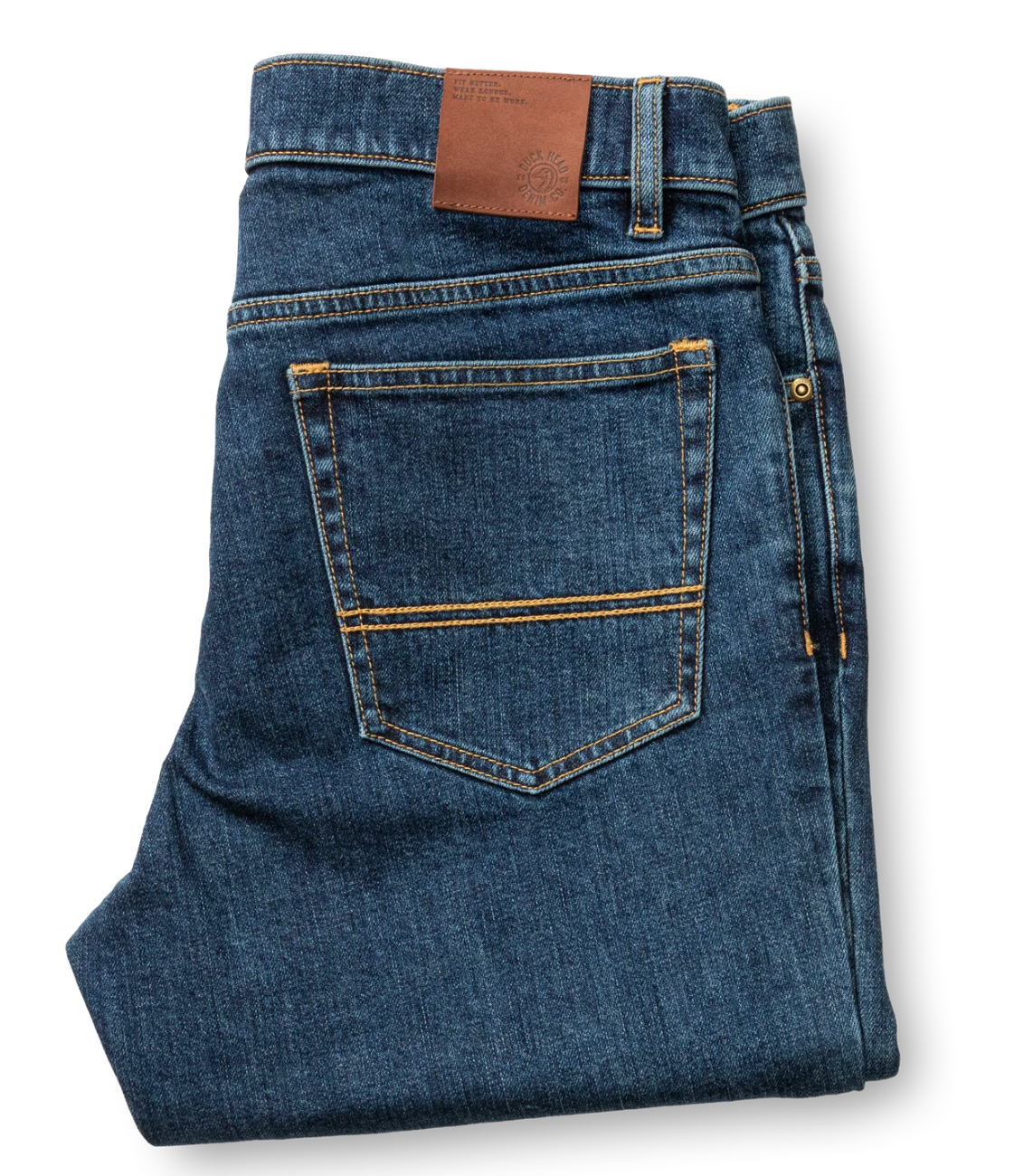 Classic Straight Denim, Medium Wash