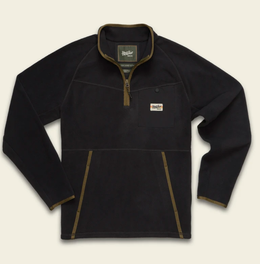 Howler Brothers Free Range Fleece Pullover - Carbonite