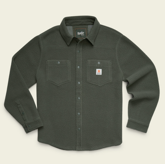 Howler Brothers Allegheny Fleece Overshirt - Beetle