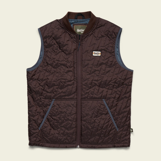 Howler Brothers Voltage Quilted Vest, Bark
