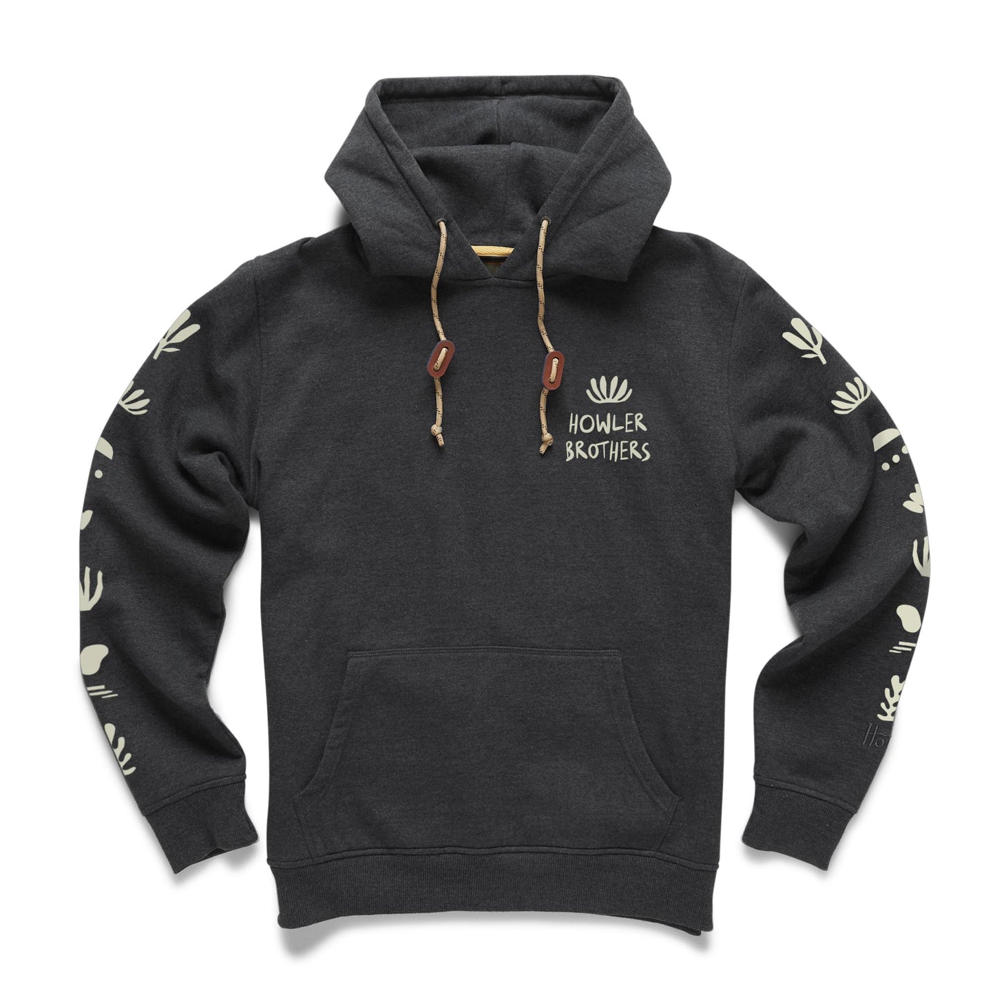 Howler Brothers Pullover Hoodie - Charcoal Heather