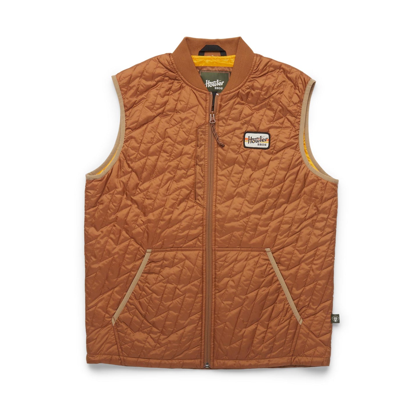 Howler Brothers Voltage Quilted Vest - Coppermine