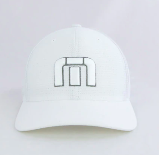 TravisMathew B-Bahamas Fitted Hat, White