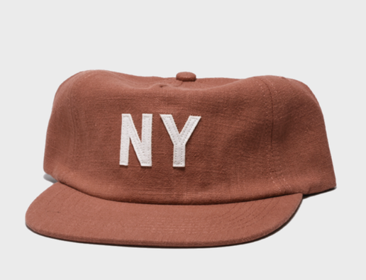 Clay Linen NY Hat