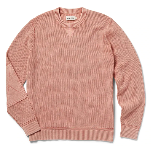 The Moor Sweater in Dusty Rose