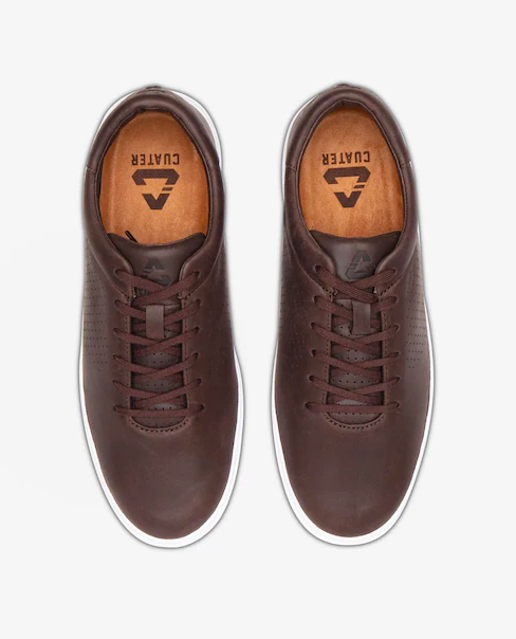 Cuater Phenom Leather Shoe, Dark Brown