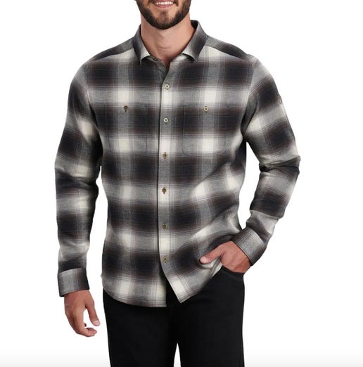 KÜHL Law Long Sleeve Flannel - Forged Iron