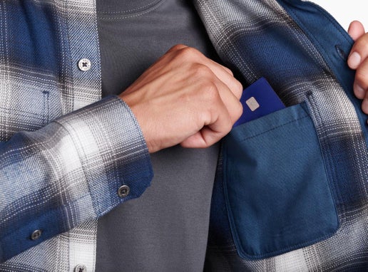 KÜHL Law Long Sleeve Flannel - Blue Gravel