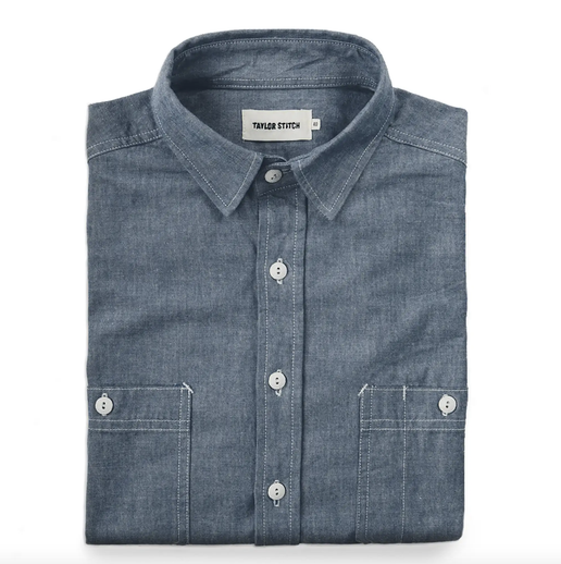 The California in Blue Everyday Chambray