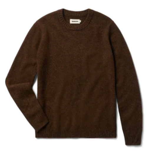 The Lodge Sweater in Coffee